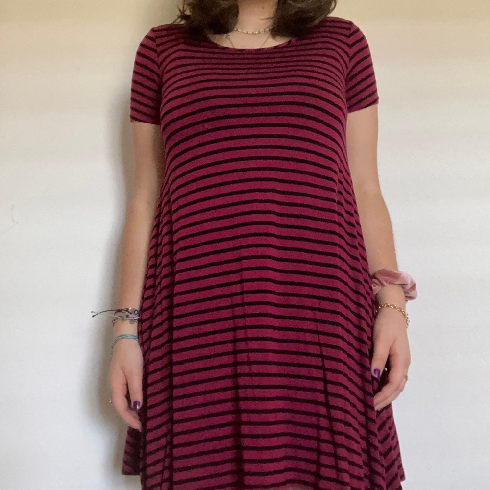 Tully’a striped t-shirt dress